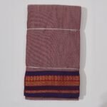 Kalyani Cotton Dhoti (Dull Purple)