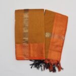 Kalyani Zari Set Dhoti (Light Brown)