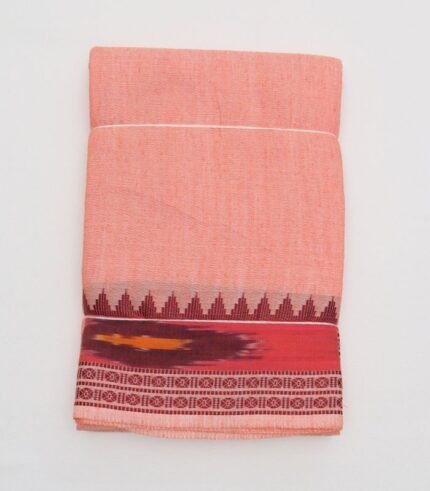 Pochampalli Dhoti (Blush)